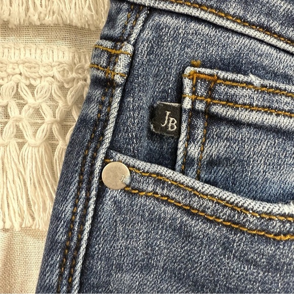 Judy Blue Ready or Not Mid Rise Distressed Slim Fit Jeans - Picture 4 of 7